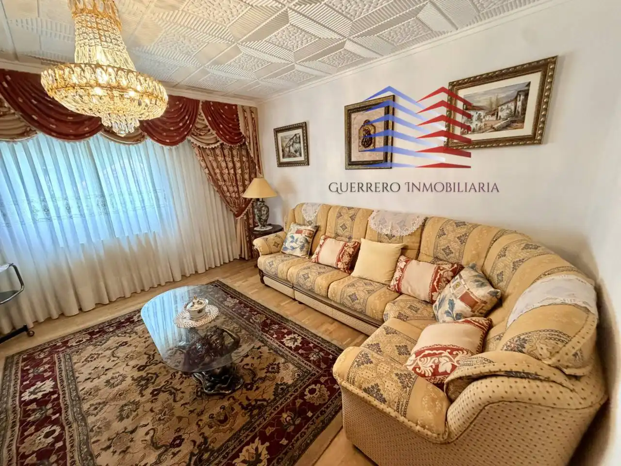 Sala de estar de Casa o chalet en venta en Coles con Calefacción, Jardín privado y Terraza