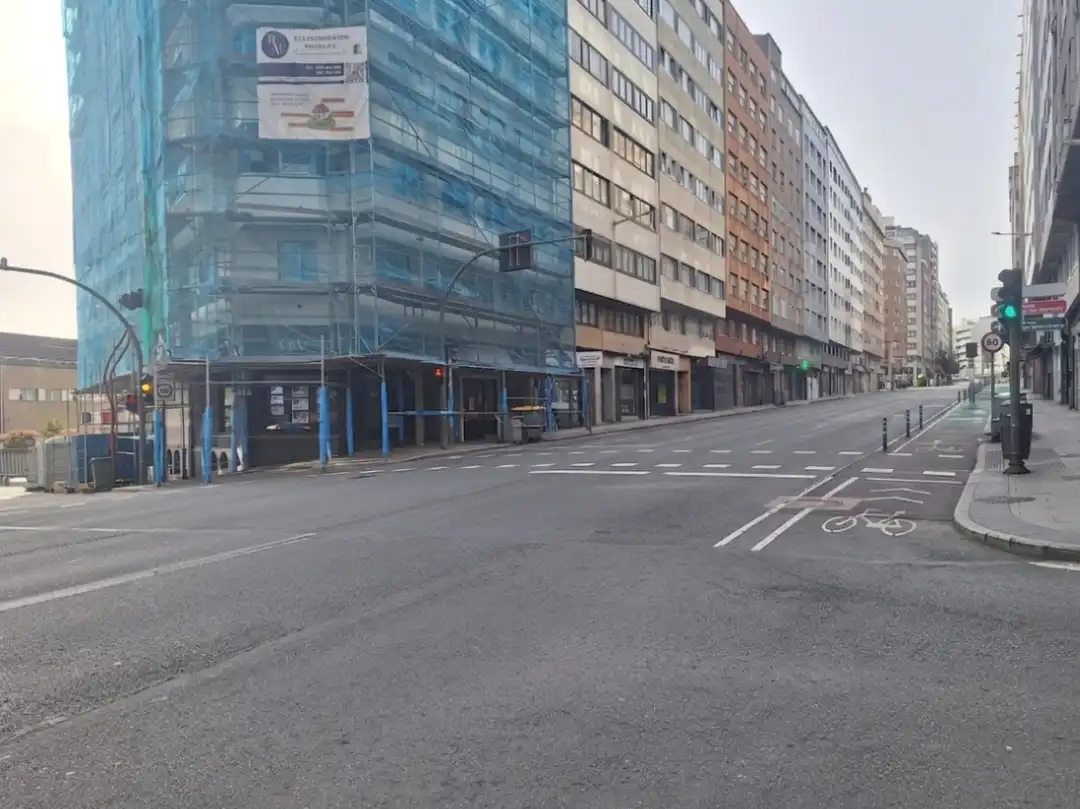 Vista exterior de Local en venta en A Coruña Capital 