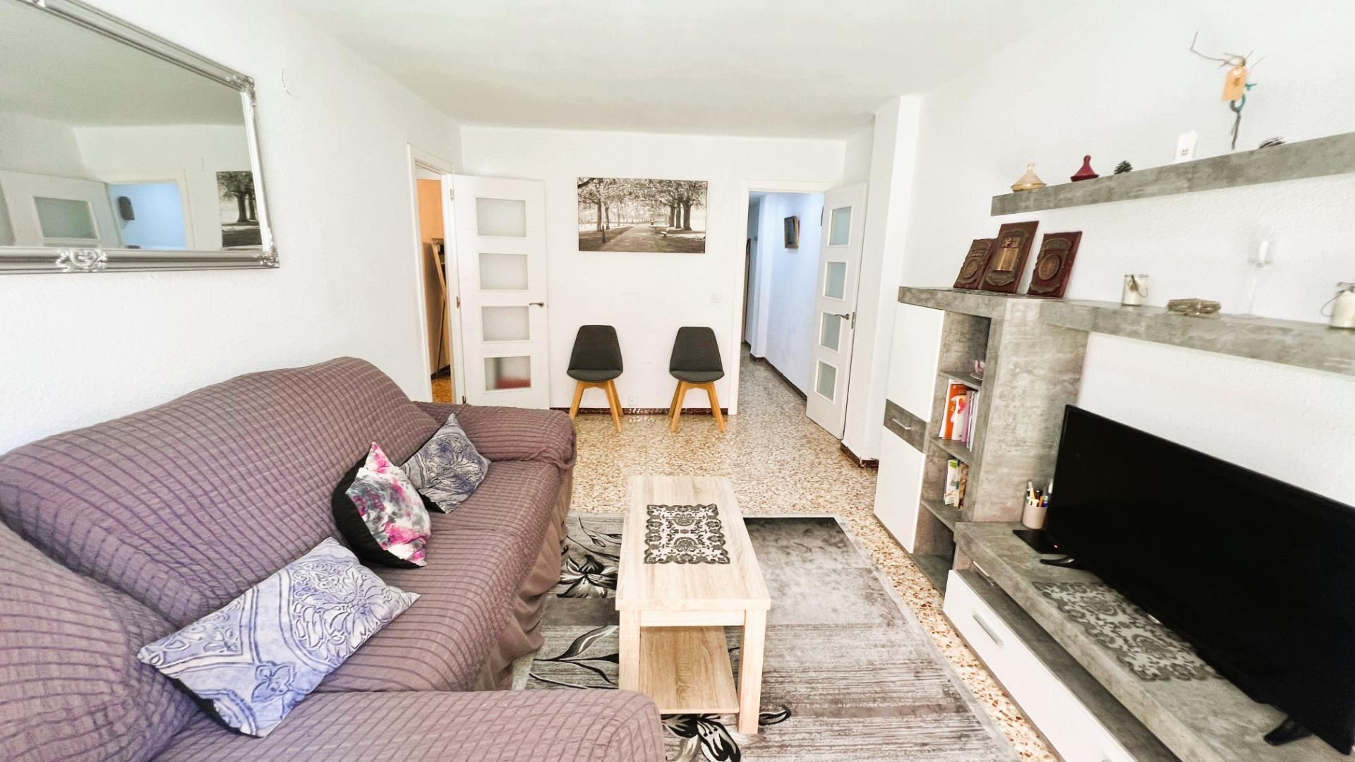 Living room of Flat for sale in Castellón de la Plana / Castelló de la Plana  with Air Conditioner and Balcony