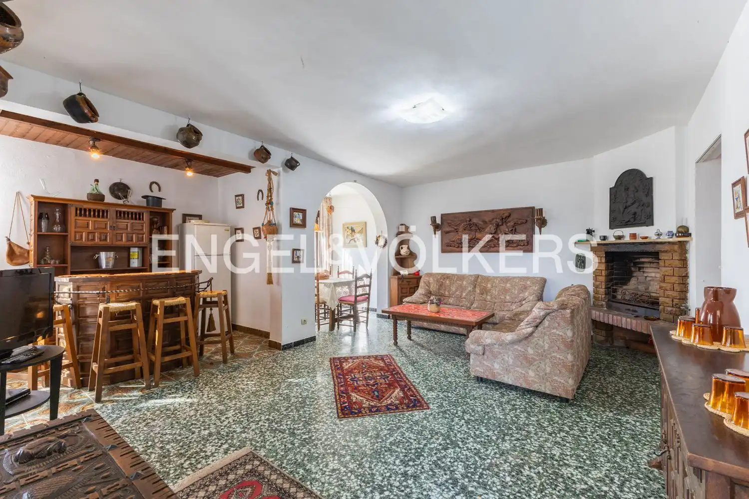 Sala d'estar de Casa o xalet en venda en Vinaròs amb Calefacció, Jardí privat i Terrassa