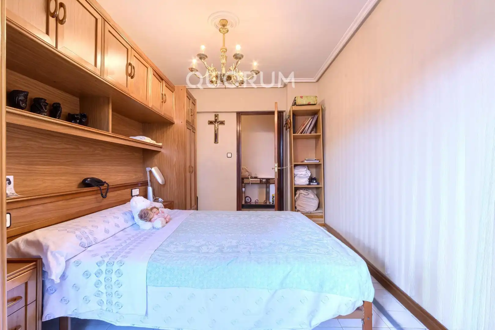 Schlafzimmer von Wohnung zum Verkauf in Basauri  mit Heizung und Balkon