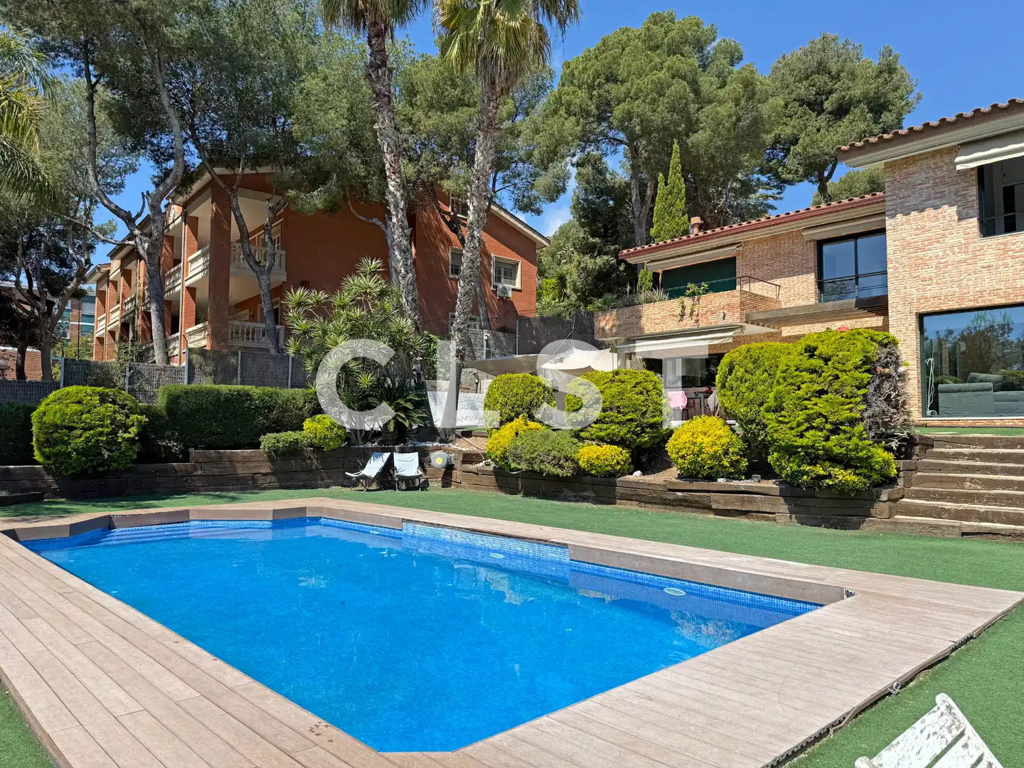 Exterior view of Houses for rent in Castelldefels  with Air Conditioner, Heating and Private garden