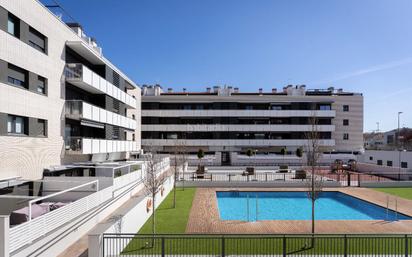 Exterior view of Flat for sale in Granollers  with Air Conditioner