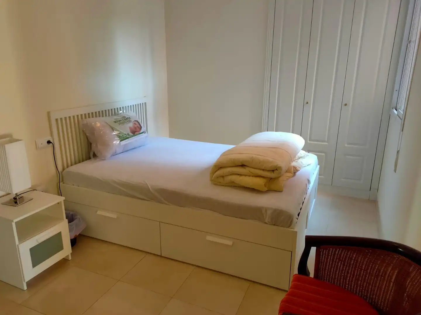 Schlafzimmer von Wohnungen zum Verkauf in Mojácar mit Klimaanlage, Heizung und Terrasse