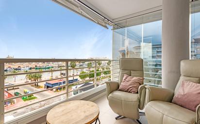 Terrasse von Wohnungen miete in Gandia mit Klimaanlage und Terrasse