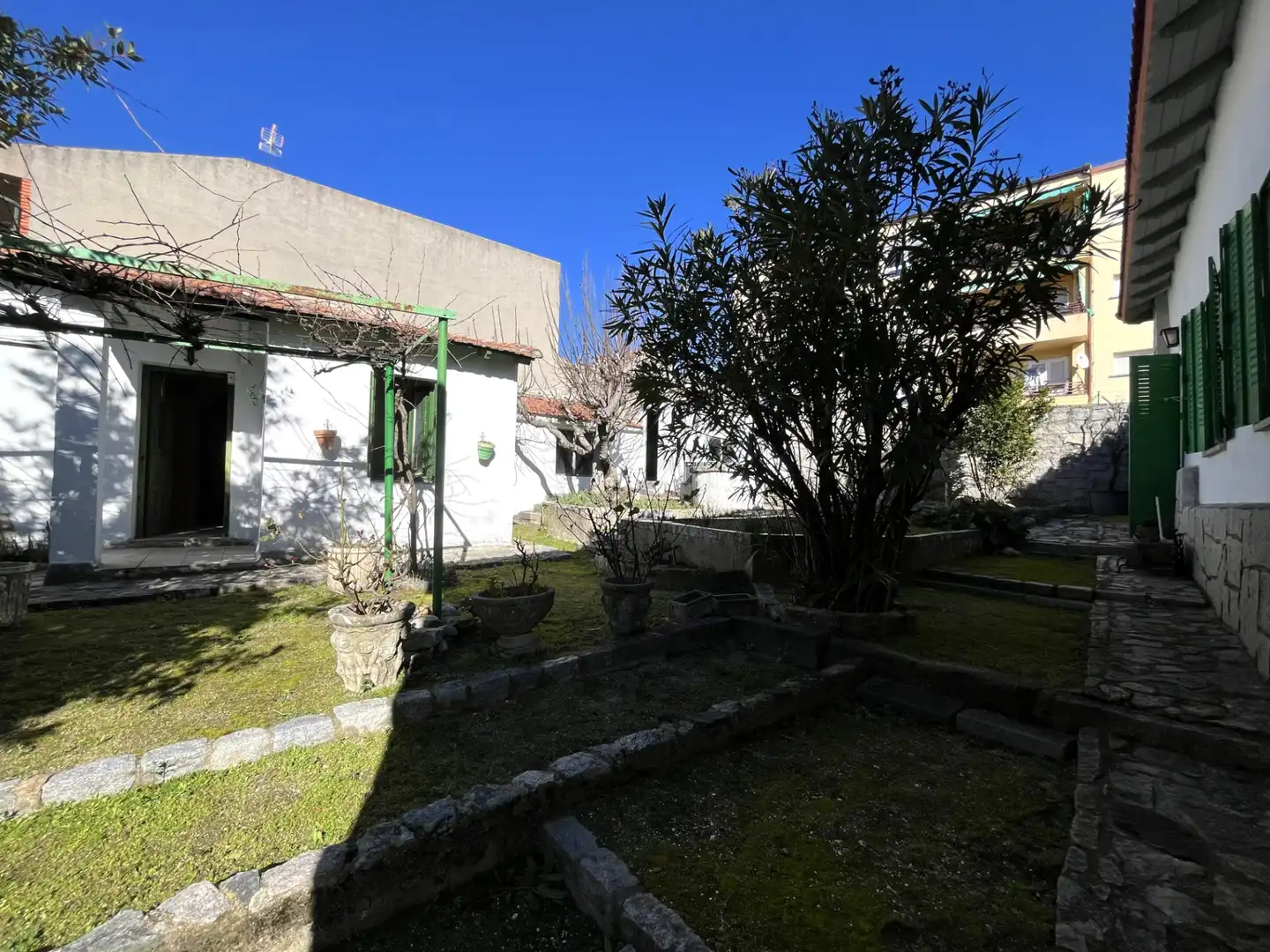 Jardí de Casa o xalet en venda en Guadarrama amb Calefacció, Jardí privat i Terrassa