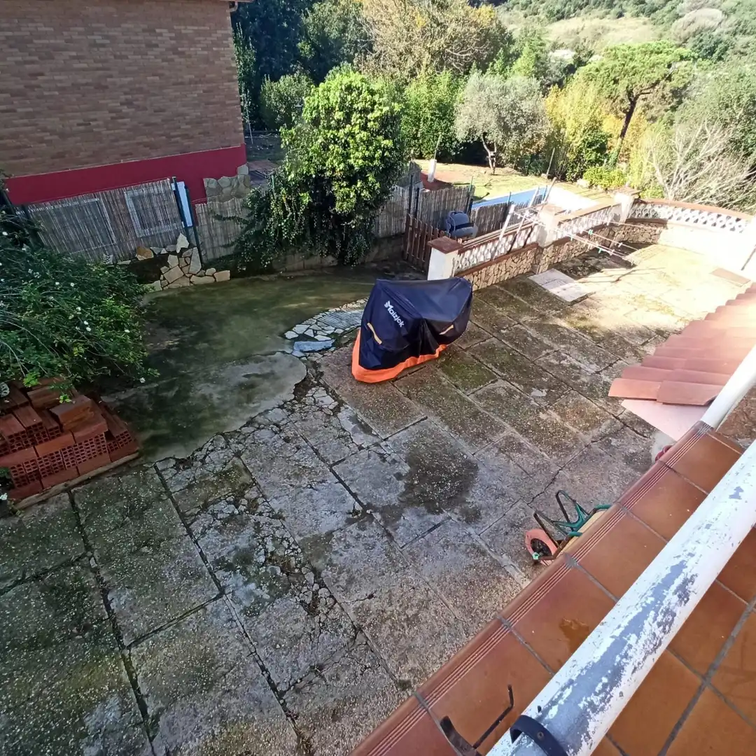 Garden of Detached homes for sale in Maçanet de la Selva  with Air Conditioner, Terrace and Swimming Pool