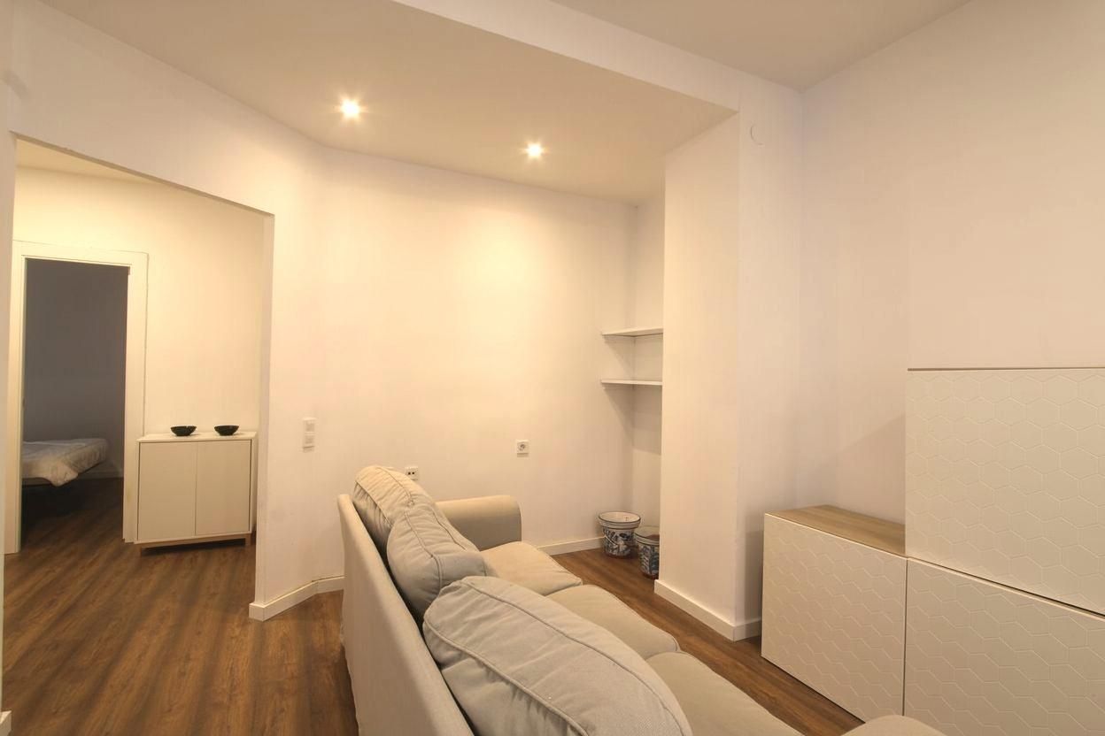 Living room of Flat for sale in  Valencia Capital  with Balcony