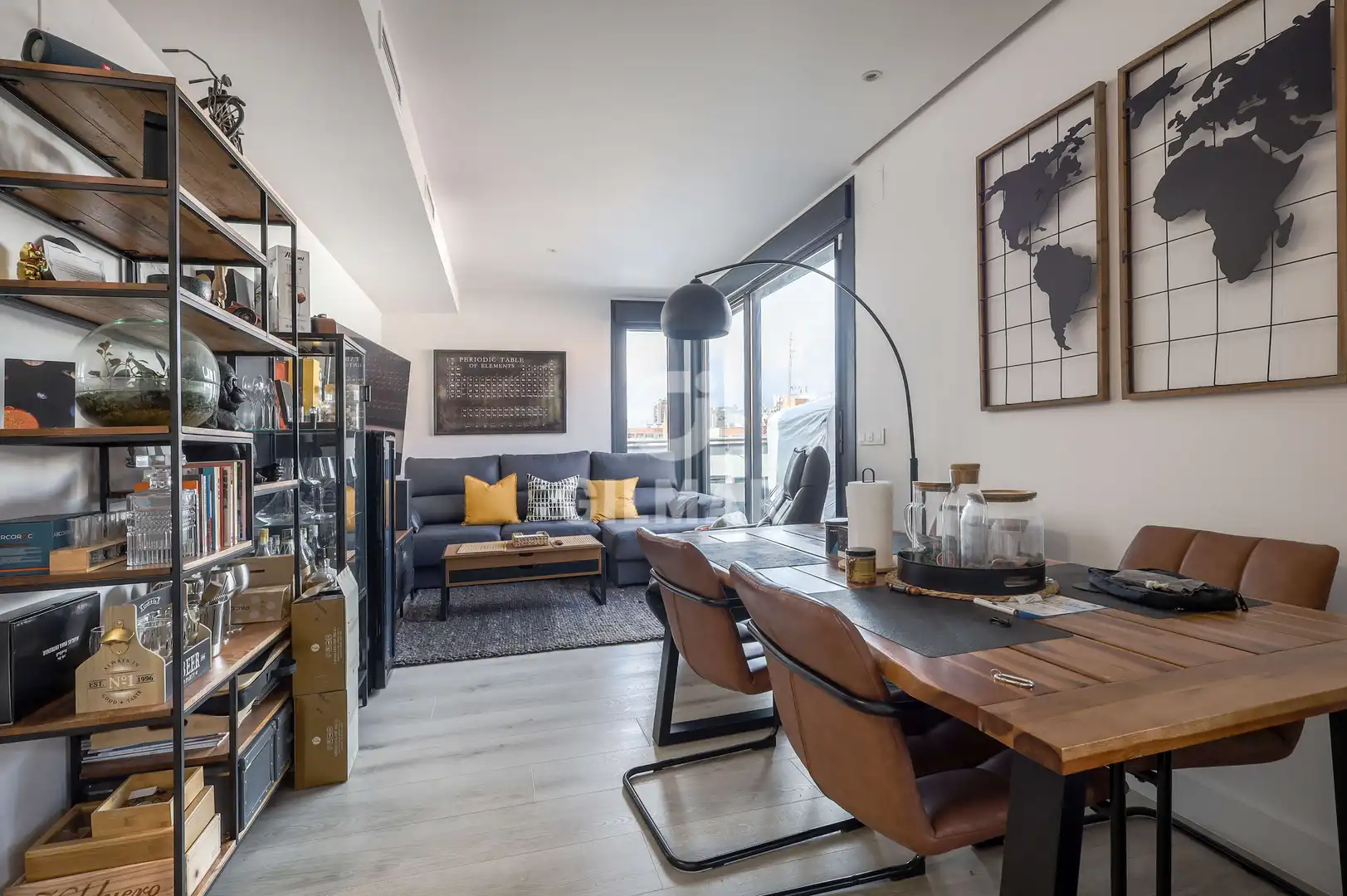 Sala de estar de Ático en venta en Madrid con Calefacción, Jardín privado y Trastero