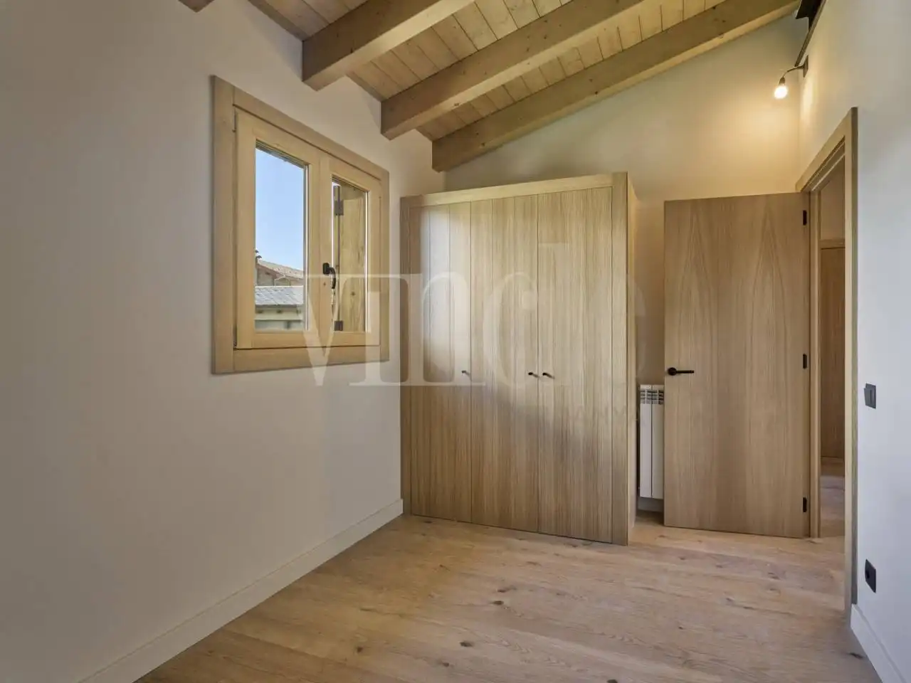 Bedroom of Detached homes for sale in Puigcerdà  with Heating, Private garden and Parquet flooring