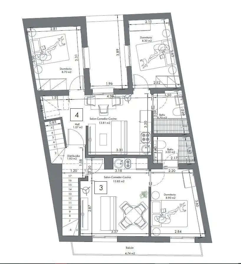 Appartamento in vendita a Centro, imagen 3