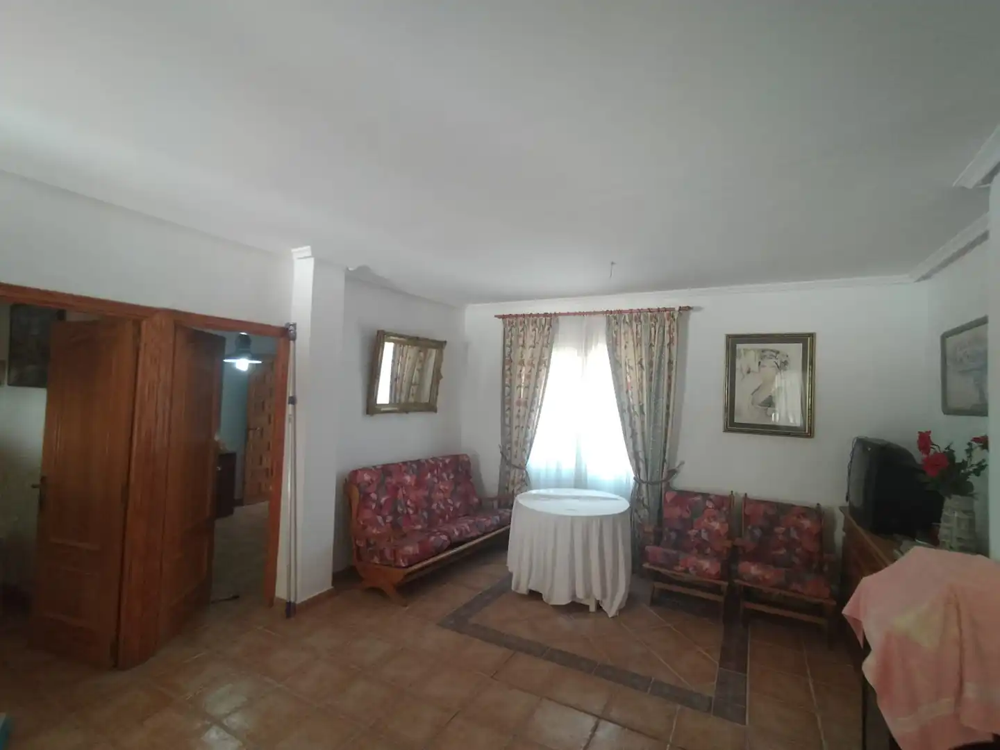 Sala de estar de Casa o chalet en venta en Sax con Jardín privado, Terraza y Trastero