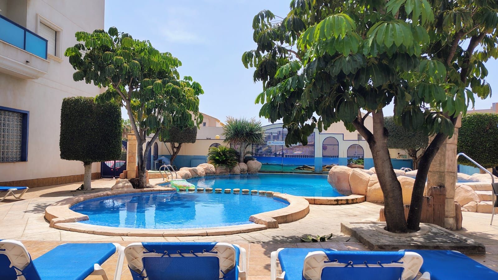 Swimming pool of Flat to rent in Orihuela  with Air Conditioner, Private garden and Swimming Pool