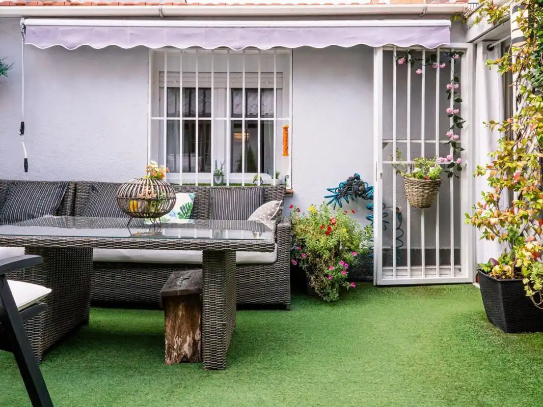 Terrassa de Casa o xalet en venda en Leganés amb Aire condicionat, Calefacció i Jardí privat