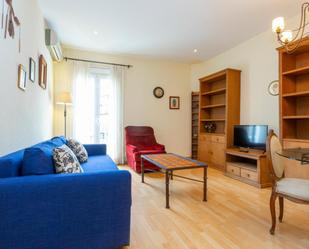 Living room of Apartment to rent in  Barcelona Capital  with Air Conditioner, Furnished and Oven