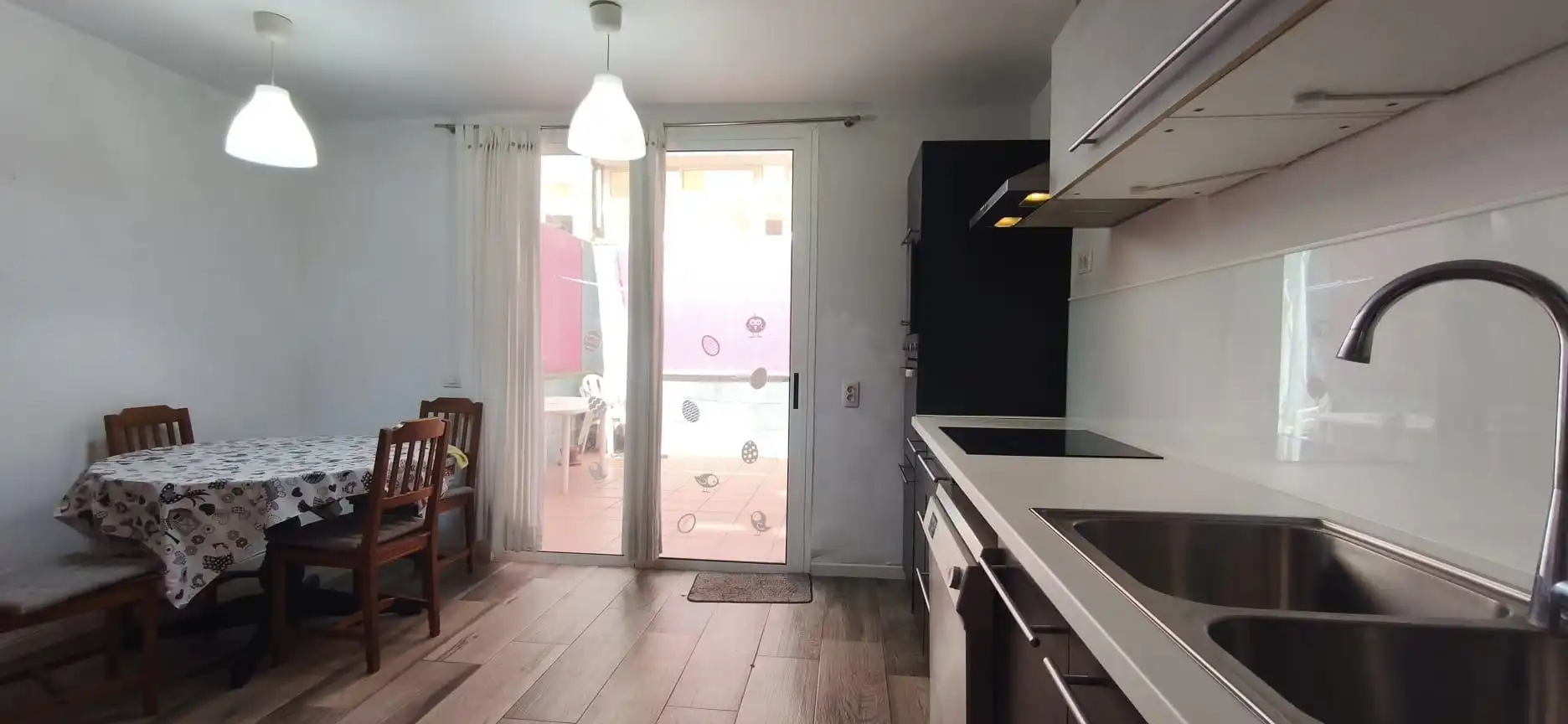 Cuina de Casa adosada en venda en San Cristóbal de la Laguna amb Terrassa