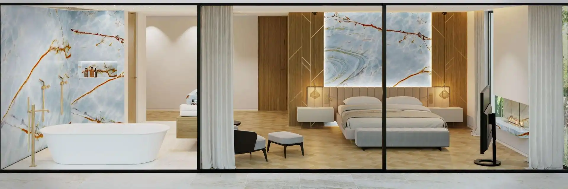 Habitación de Casa o chalet en venta en Calvià con Aire acondicionado, Calefacción y Jardín privado