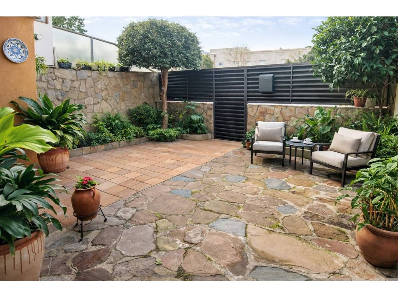 Terrace of Single-family semi-detached for sale in Caldes de Montbui  with Air Conditioner, Heating and Terrace