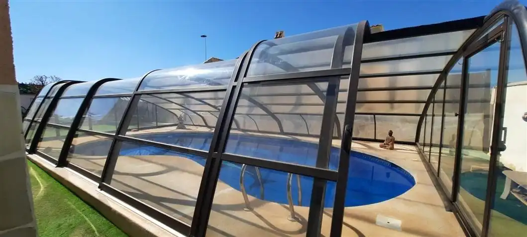 Piscina de Casa o xalet en venda en Mazarrón amb Aire condicionat, Calefacció i Jardí privat