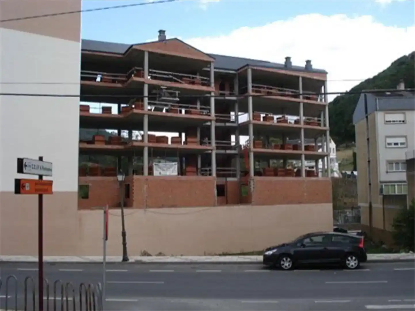 Vista exterior de Piso en venta en A Pontenova   con Trastero