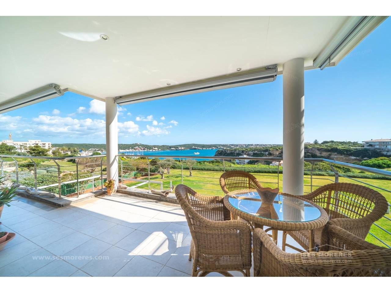Terrace of Apartment for sale in Maó  with Air Conditioner, Terrace and Community pool