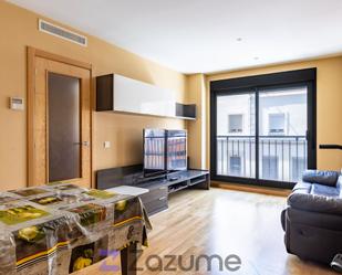 Living room of Flat to rent in  Madrid Capital  with Air Conditioner, Heating and Oven