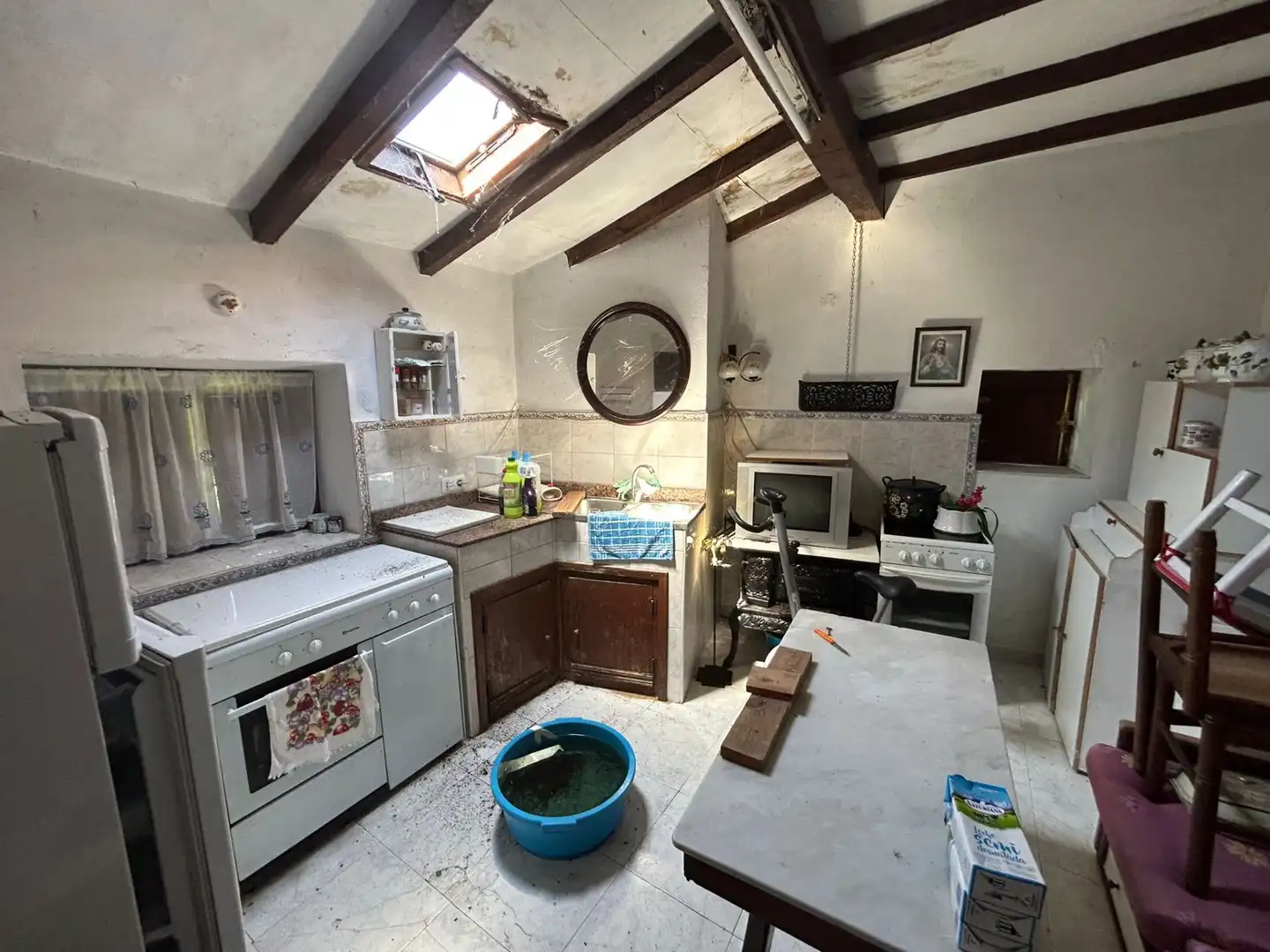 Küche von Haus oder Chalet zum Verkauf in Cangas de Onís mit Privatgarten