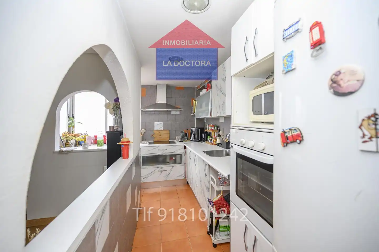 Kitchen of Flat for sale in Alcorcón  with Air Conditioner, Heating and Terrace