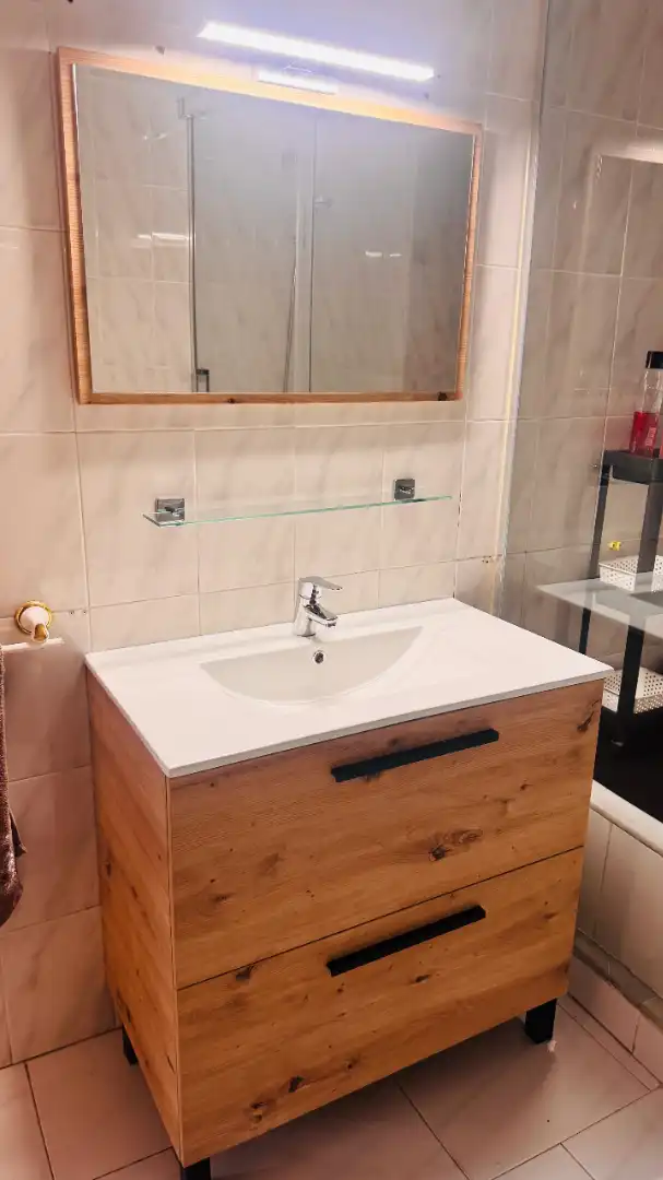 Bany de Casa o xalet de lloguer en Málaga amb Moblat, Forn i Rentadora
