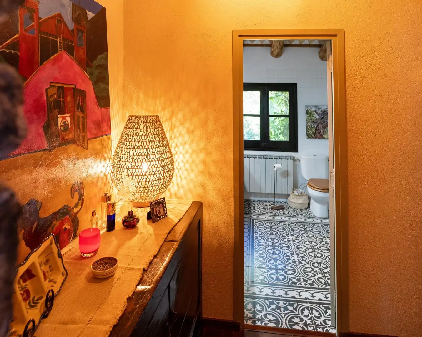 Baño de Finca rústica en venta en Esponellà con Calefacción, Jardín privado y Terraza