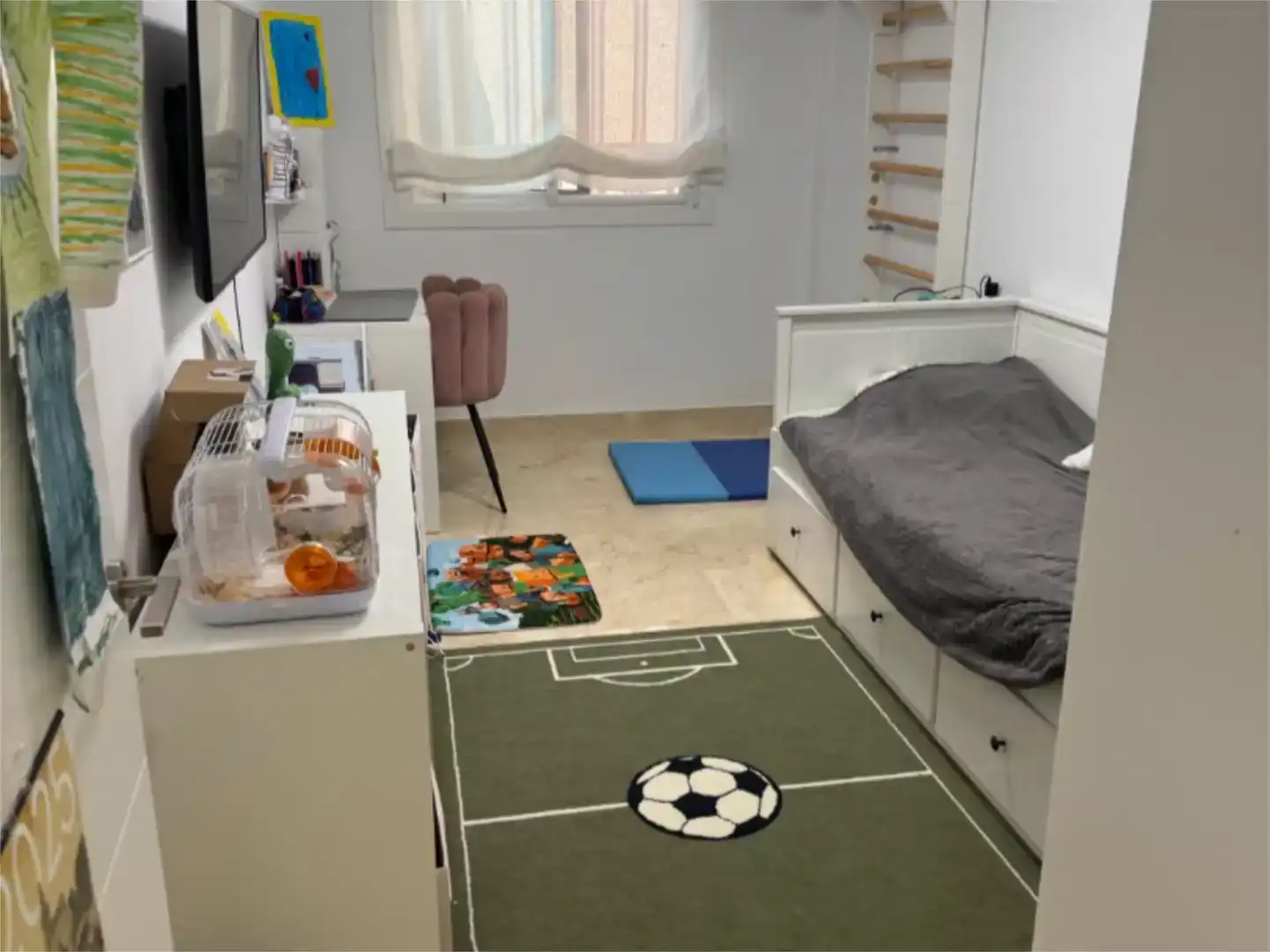 Bedroom of Flat for sale in Paterna  with Air Conditioner, Swimming Pool and Balcony