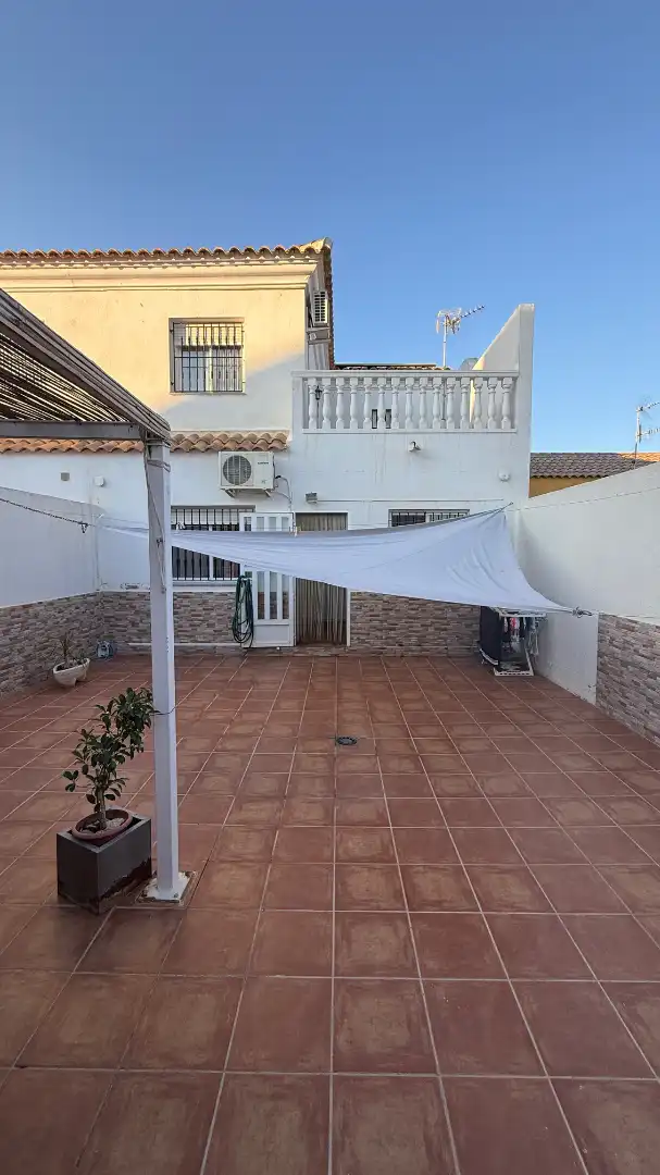 Terrassa de Casa adosada en venda en Lorca amb Aire condicionat, Calefacció i Jardí privat