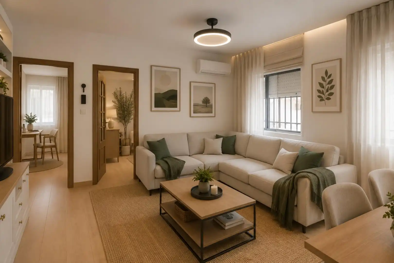 Sala d'estar de Casa o xalet en venda en Quijorna amb Aire condicionat, Calefacció i Terrassa