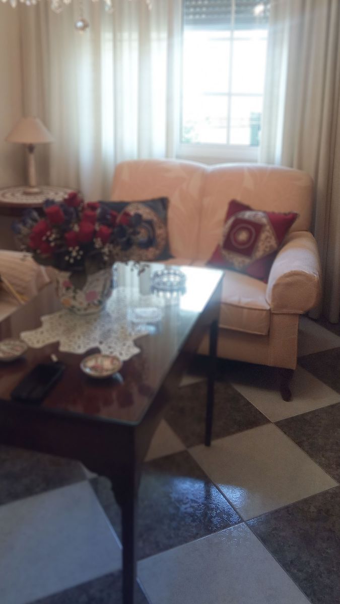 Sala d'estar de Apartament de lloguer en  Sevilla Capital amb Aire condicionat i Moblat