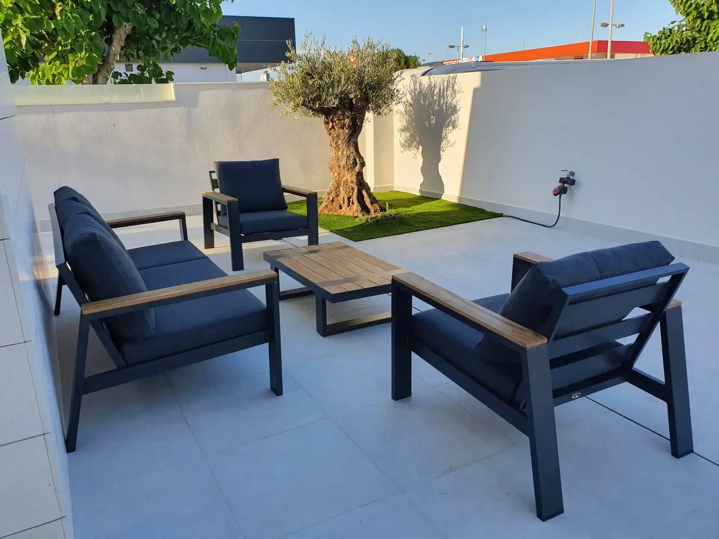 Terrassa de Casa o xalet en venda en Pilar de la Horadada amb Aire condicionat, Calefacció i Jardí privat