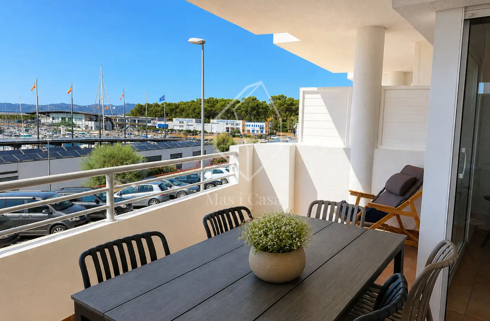 Terrasse von Wohnungen zum Verkauf in L'Escala mit Klimaanlage, Heizung und Terrasse