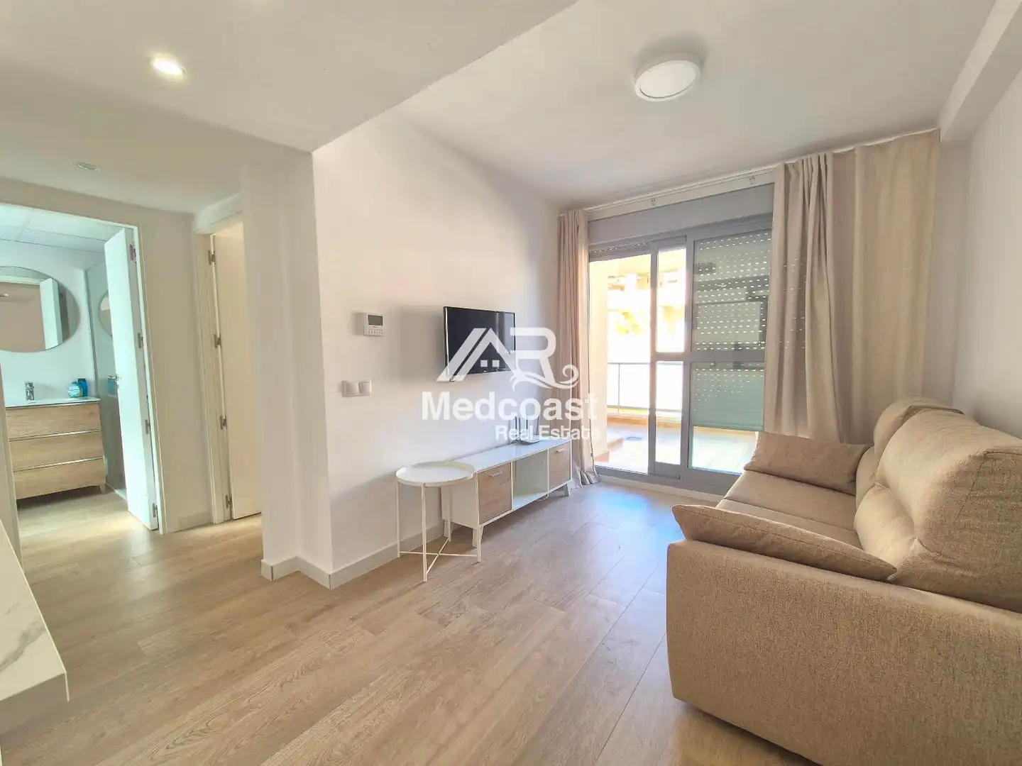 Living room of Attic for sale in Vera  with Air Conditioner, Terrace and Swimming Pool