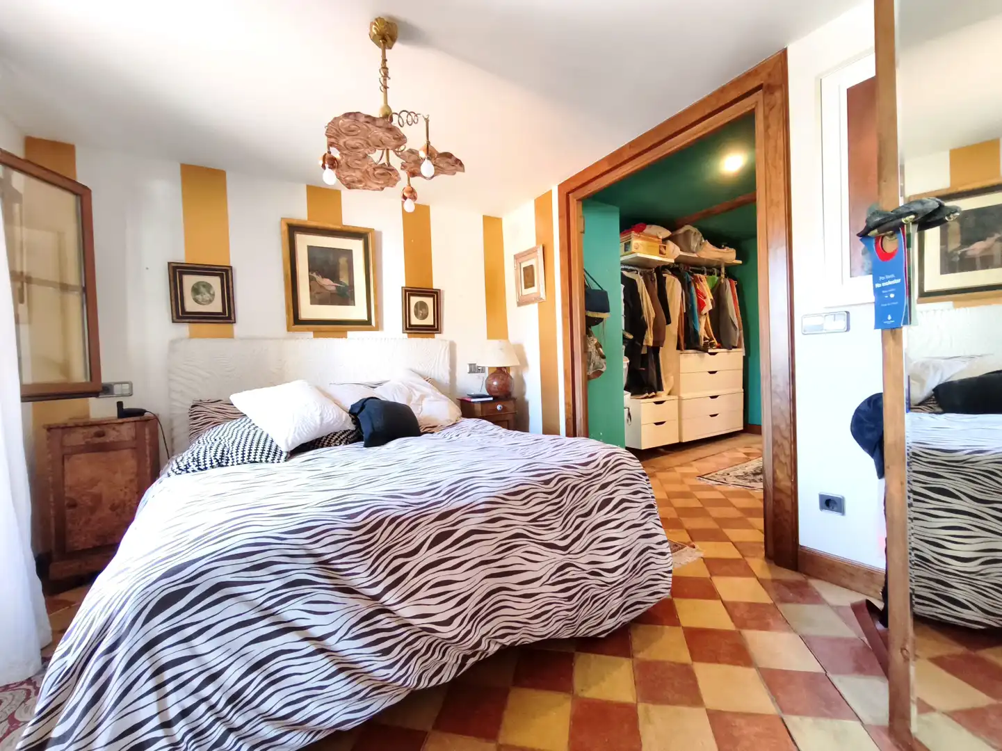 Dormitori de Casa adosada en venda en Clavijo amb Calefacció, Traster i Balcó