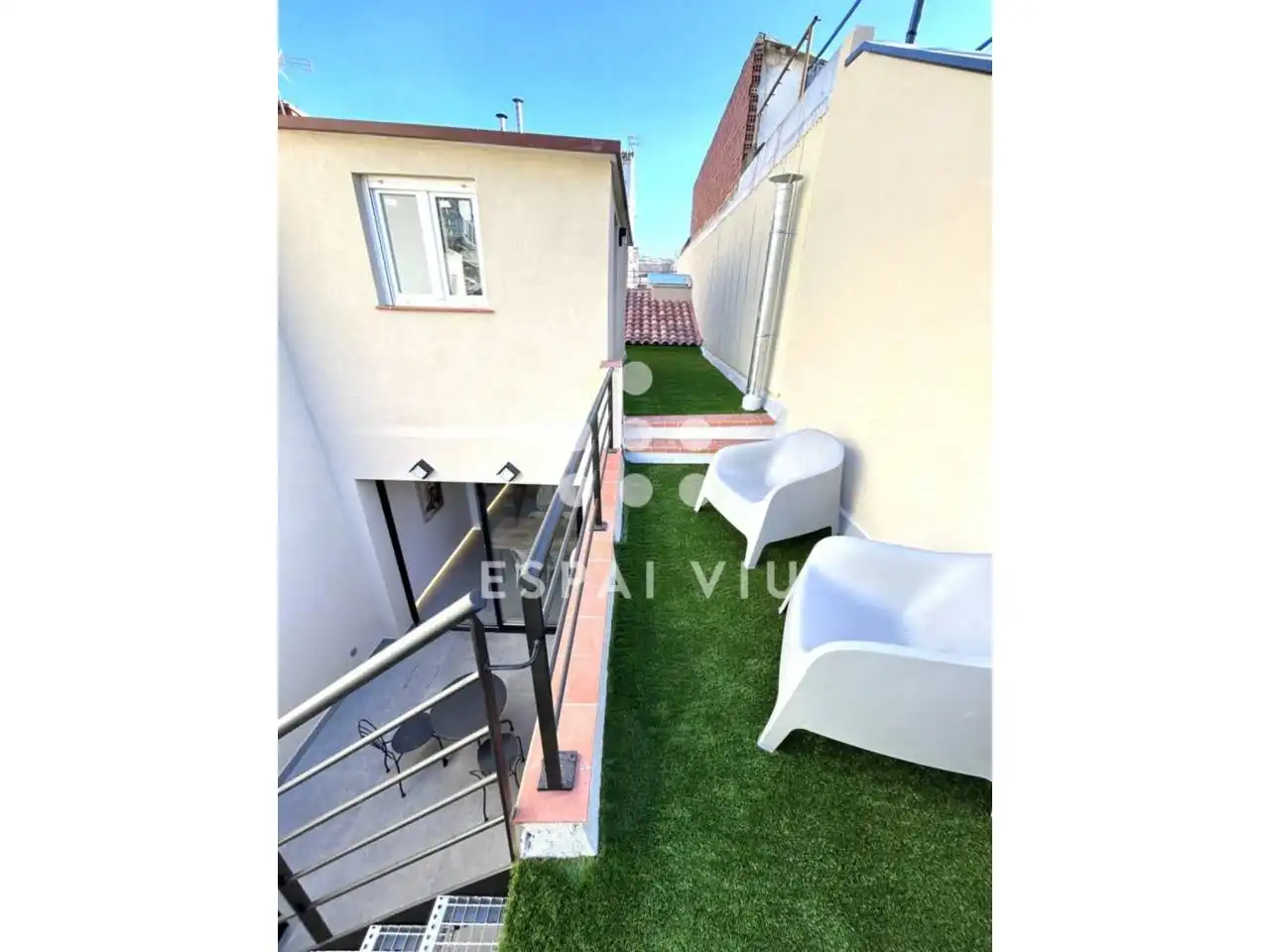 Terrasse von Haus oder Chalet zum Verkauf in Terrassa mit Klimaanlage, Heizung und Privatgarten
