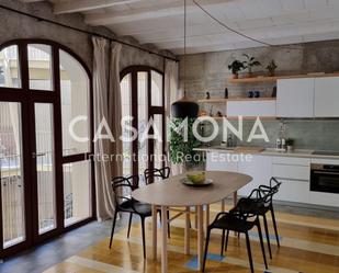 Kitchen of Apartment to rent in  Barcelona Capital  with Air Conditioner and Swimming Pool