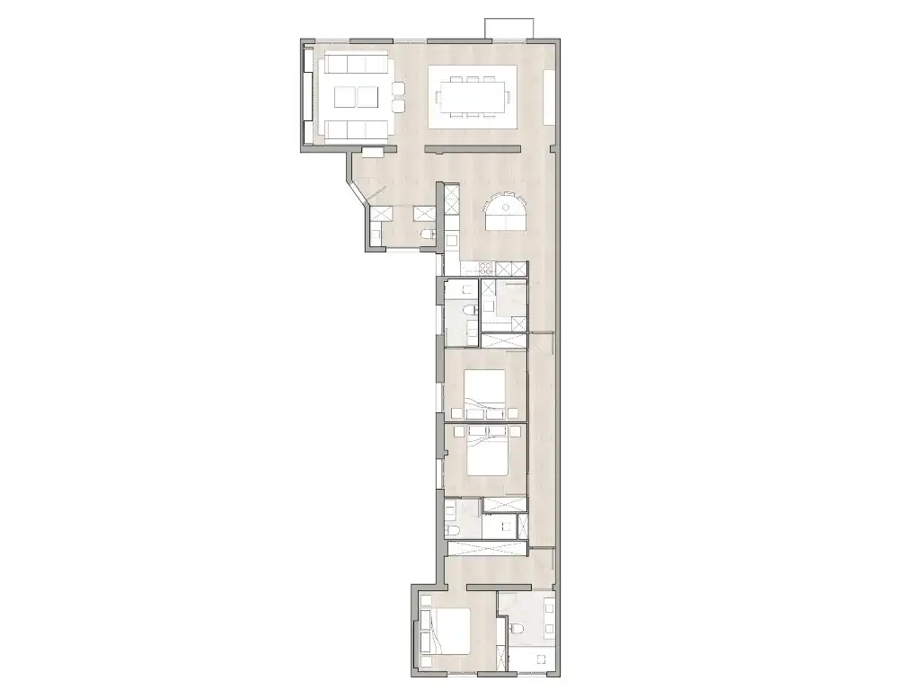 Piso con terraza en venta en Calle de O'Donnell, imagen 31