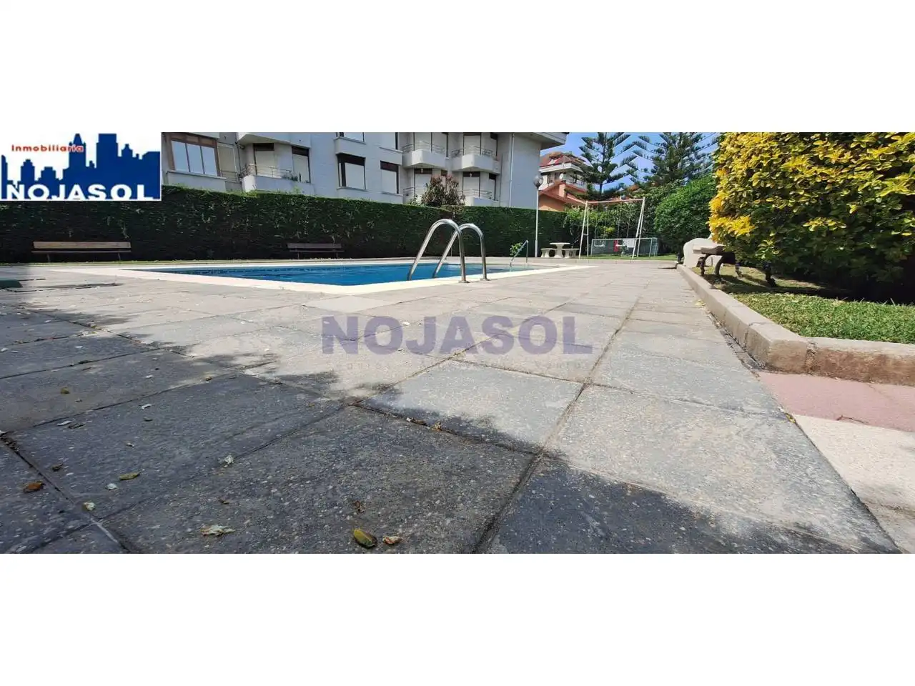 Schwimmbecken von Wohnung zur Miete in Noja mit Heizung, Terrasse und Möbliert