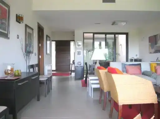 Sala d'estar de Casa o xalet de lloguer en El Rompido amb Jardí privat, Moblat i Balcó