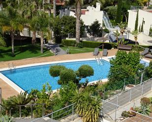 Swimming pool of House or chalet to rent in El Campello  with Air Conditioner, Terrace and Balcony
