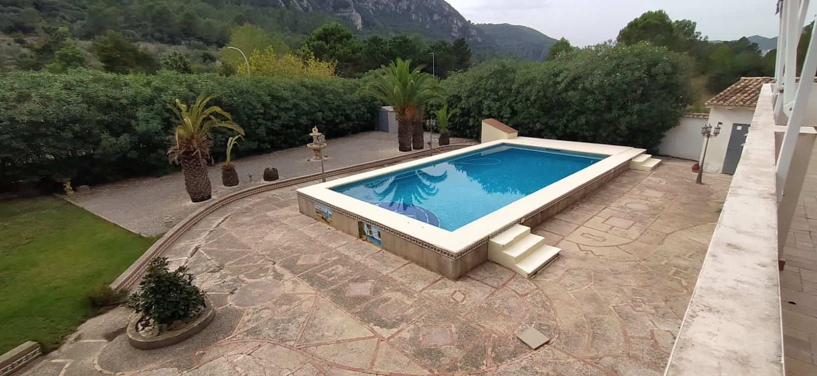 Swimming pool of House or chalet for sale in Barx  with Air Conditioner, Heating and Private garden