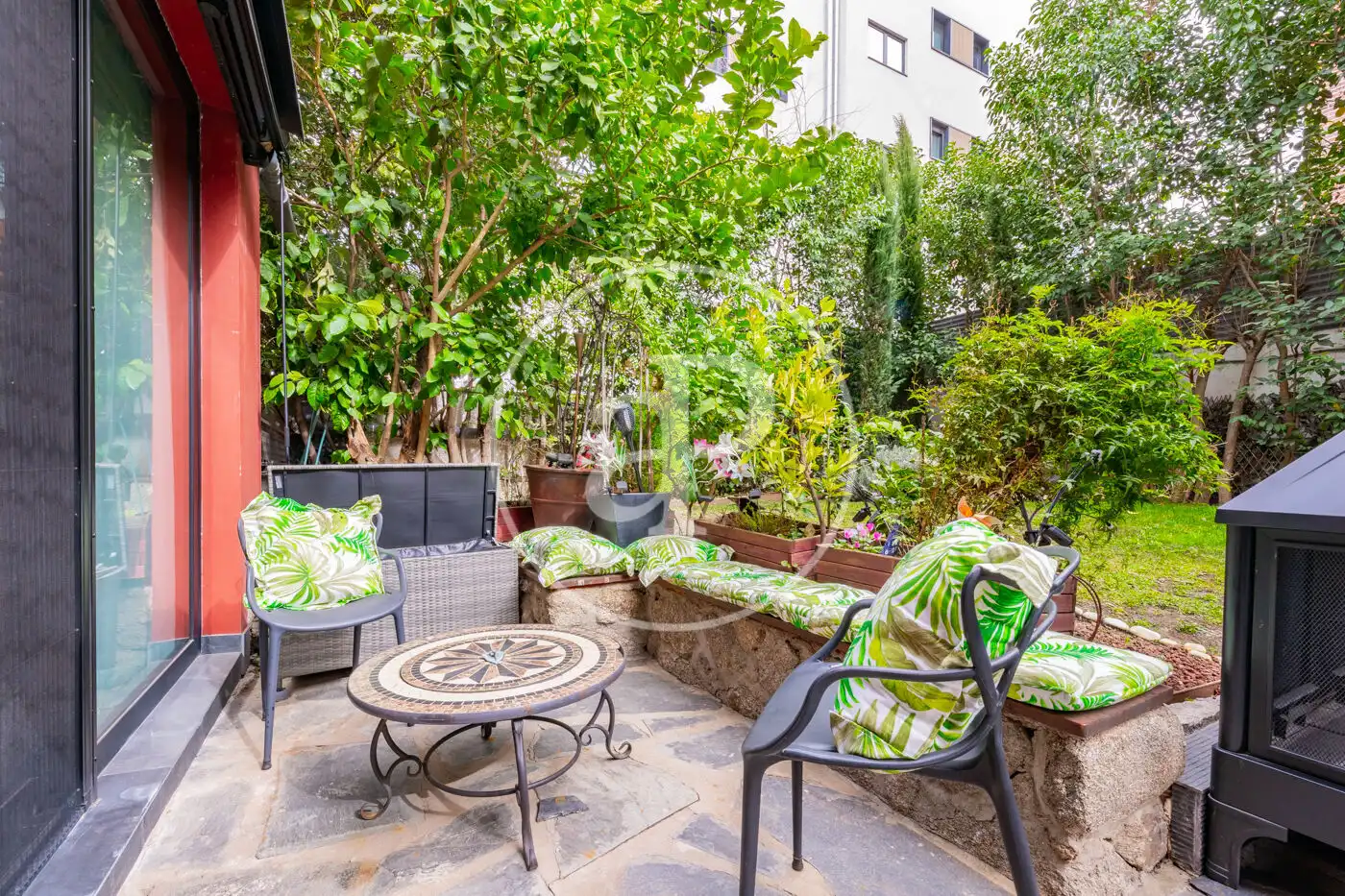 Terrasse von Haus oder Chalet zum Verkauf in Madrid mit Klimaanlage, Heizung und Privatgarten