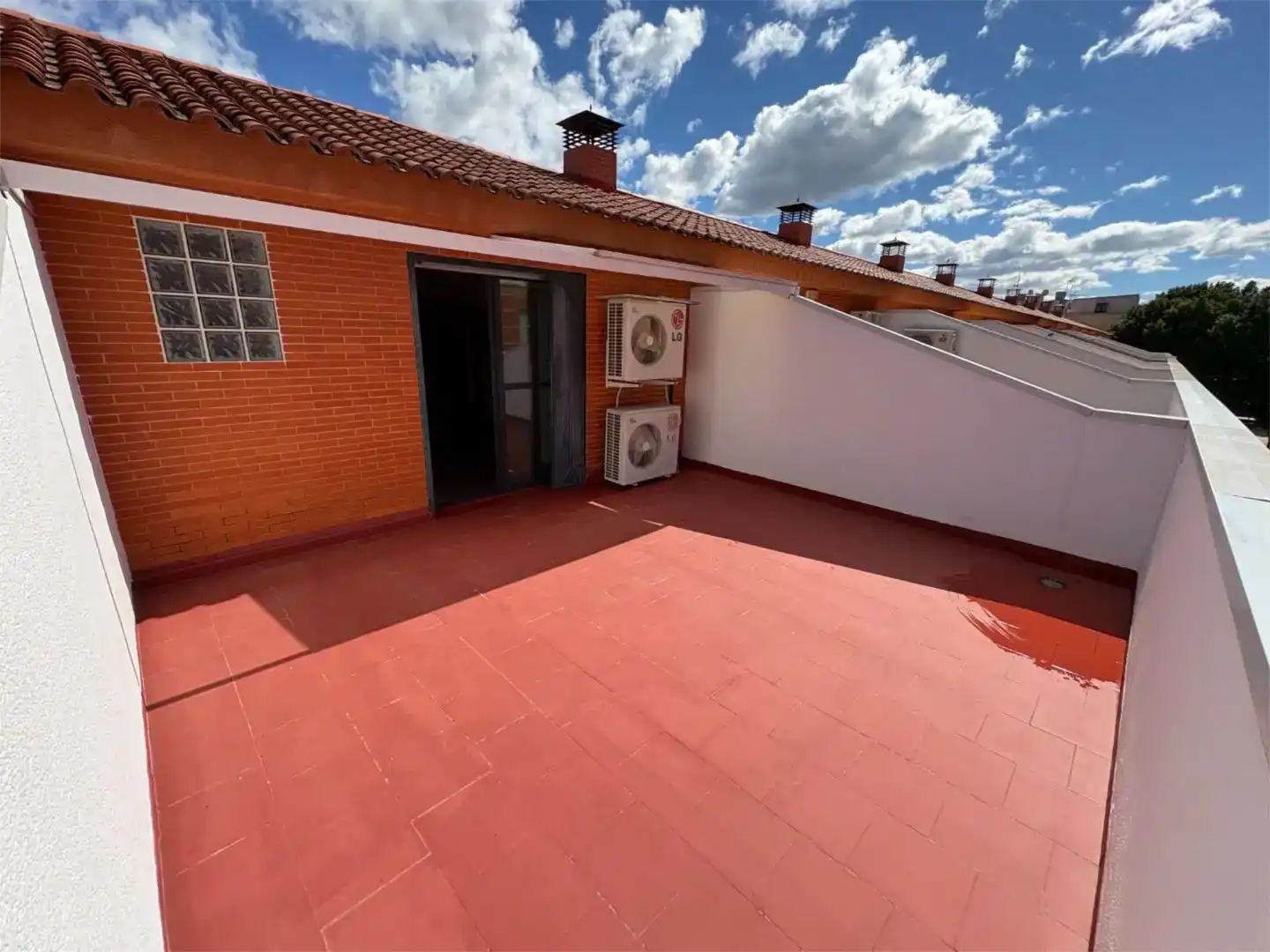 Terrassa de Casa adosada en venda en  Murcia Capital amb Aire condicionat i Balcó