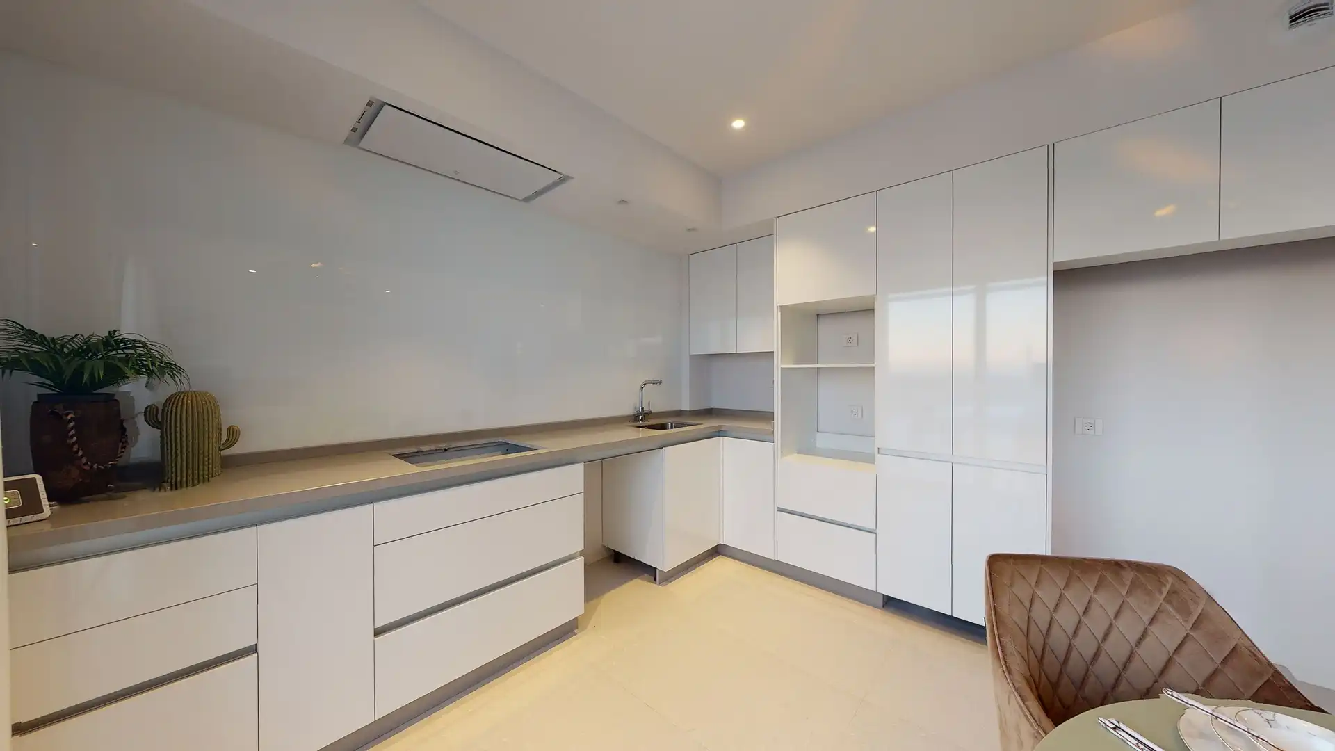 Cocina de Casa o chalet en venta en Mutxamel con Jardín privado, Terraza y Piscina