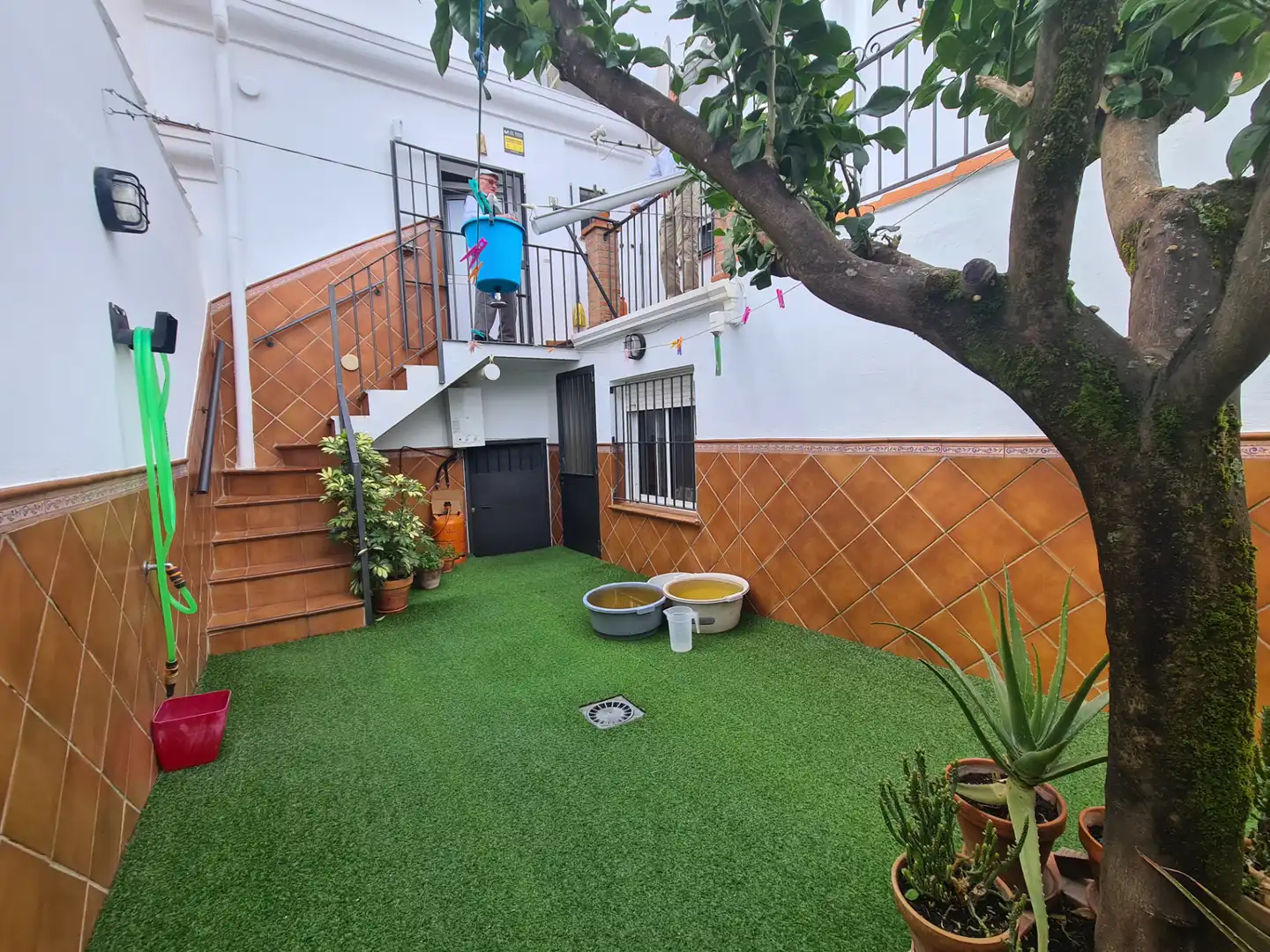 Jardín de Casa adosada en venta en Higuera de la Sierra con Aire acondicionado, Terraza y Trastero
