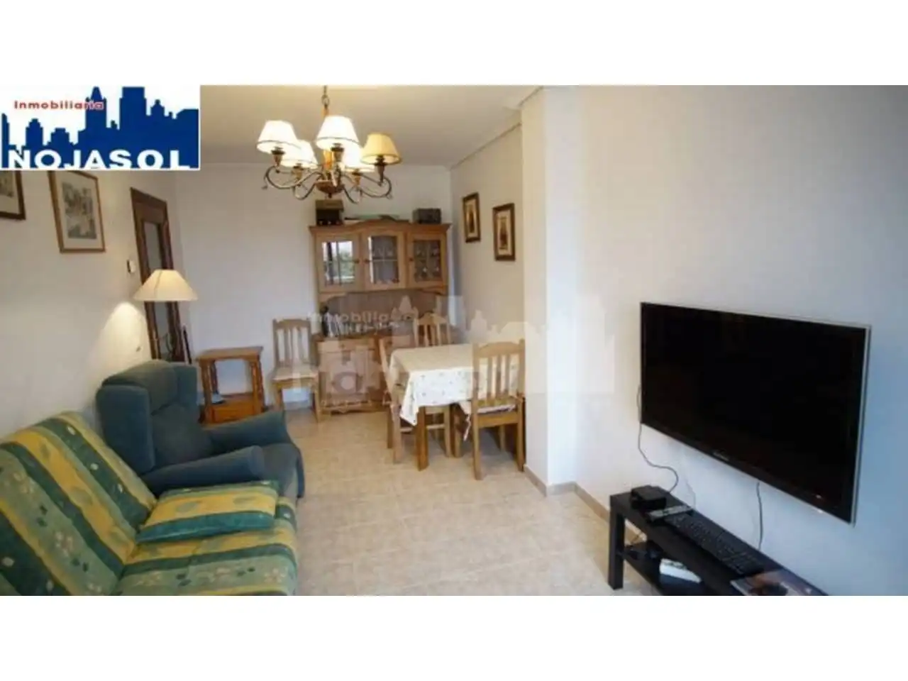 Living room of Flat for rent in Noja  with Heating, Terrace and Furnished